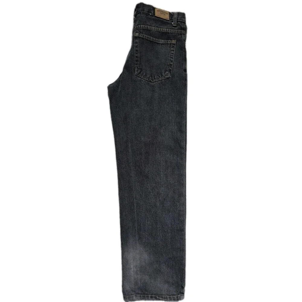Vintage Boys Canyon River Blues Boys Juniors Black Jeans Size 14 Regular Fit